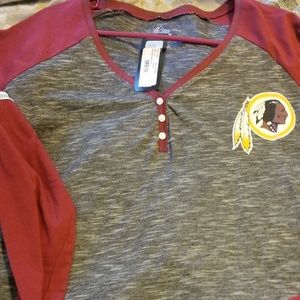 Women's NFL longsleeve Washington Redskin shirt